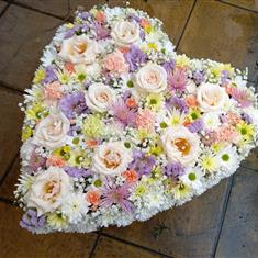Mixed pastel heart